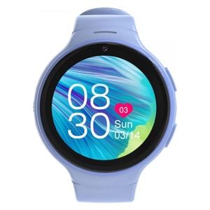 ساعة ذكية للأطفال بتقنية 4G و جي بي اس مع تطبيق JuniCare - شاشة تعمل باللمس مقاس 1.3 انج - مقاومة للماء IP67 - أزرق