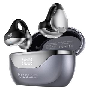 Kieslect Earbuds Air - Bluetooth Headphone In Ear - IPX4 Water Resistance - 3D Surround Sound - Silver