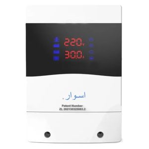  جهاز حماية اسوار - 30 امبير - شاشة إلكترونية بإضاءة ساطعة - بيضاء 