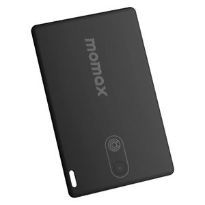  Momax Find My Ultra Slim Tracker - Precise Positioning - Long Battery Life - Black 