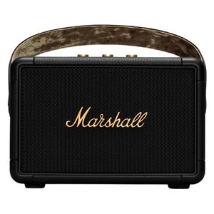  Marshall Kilburn II Bluetooth Portable Speaker 1006129 - Perfect for travel, outdoor adventures, or home use - Black and Brass 