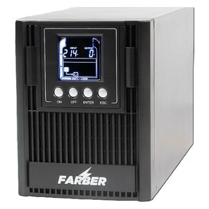  Farber - Online UPS - 2000VA - 8A - Black 