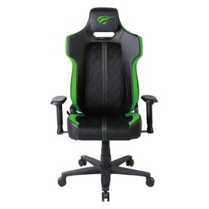 Havit GC926A - Gaming chair -  Sturdy steel frame with ergonomic design - Green