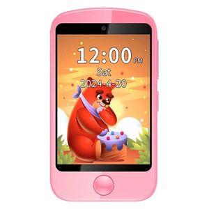  Porodo Kids 4G Smartphone -  2.8-Inch multi-touch capacitive display - 700mAh - Type-C charging for quick and convenient recharging - Pink 