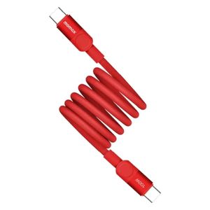  كيبل مغناطيسي موماكس Mag.Link يو اس بي سي إلى يو اس بي سي - طول 1 متر - شحن سريع يصل إلى 100 واط - احمر 