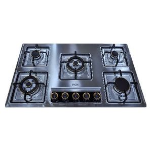 Inox E91S - Built-In Gas Cooker - 5 Burners - Steel