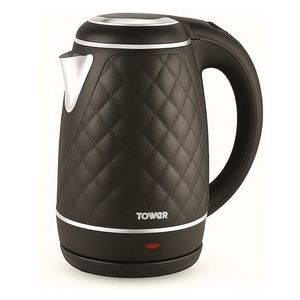  غلاية كهربائية تاور TG-9025 - سعة كبيرة 1.8 لتر - تُحضّر حتى 7 أكواب في المرة الواحدة - أسود 