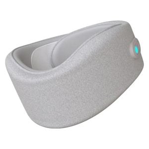  Porodo - Neck Pillow Massager with Hot Compress - Ergonomic Neck Support - Snugly Fits Your Neck - Gray 