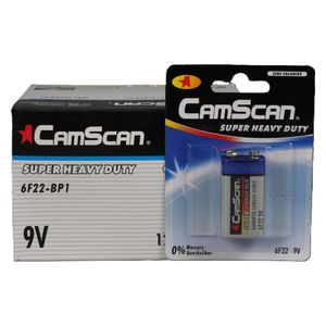 CamScan - Battery - 9V - Zinc chloride - Blue