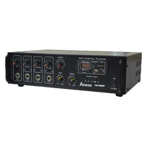 Aswar - Sound Amplifier - 60W - Bluetooth, TF Card, USB, FM Connectivity - Black