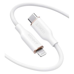  Anker PowerLine III Flow - USB-C to Lightning Cable - 0.9m - White 
