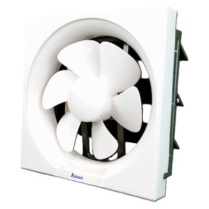  Aswar - Exhaust Fan - 8 Inches - Auto Shutter - White 