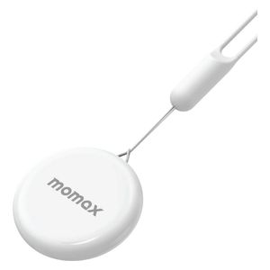  Momax Pinpop Find My Locator Tracker - Privacy & Security Anti-stalking features for safe and protected location tracking - Long Battery Life Up to 12 months - White 