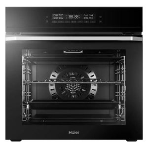 فرن داخلي كهربائي هاير - 72 لتر - 3480 واط - لوحة تحكم تعمل باللمس مع مؤقت - HOQ-F5AAGB/SA - أسود