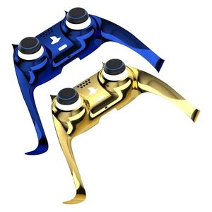  مجموعة لوحة ديكورية للألعاب - لجهاز تحكم PS5 - أزرق + ذهبي 