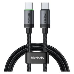  MCDODO CA-4410 - USB-C to USB-C Cable - 60W  - with Charging Light -  1m - Black 