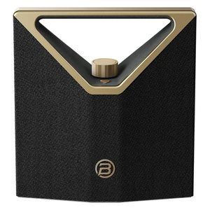 سبيكر صوت بلوتوث محمول بوجاني Brief Plus - طاقة خرج تصل إلى 80 واط - مقاوم للماء بمعيار IPX5 - ذهبي