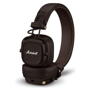 Marshall Major IV - Over Ear Wireless Headphones - Foldable Design - Brown