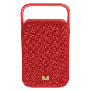 Monster Atomic Tower Wireless Speaker - Battery Life Up to 12 hours - IP Rating IPX7 - Red
