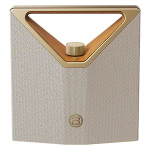 سبيكر صوت بلوتوث محمول بوجاني Brief Plus - طاقة خرج تصل إلى 80 واط - مقاوم للماء بمعيار IPX5 - ابيض