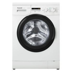غسالة باناسونيك - تحميل أمامي - 7 كجم - أوتوماتيكية بالكامل - NA-107VC5WAS- أبيض