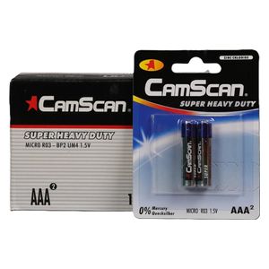  CamScan - Zinc chloride Battery - AAA - 1.5 V - Blue 