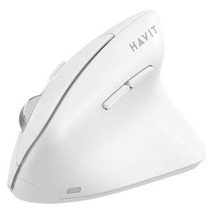  ماوس لاسلكي هافيت MS45WB - وضع مزدوج - بلوتوث 5.0 - ابيض 