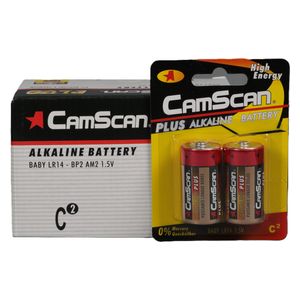 CamScan - Alkaline Battery - C (LR14) - 1.5 V - Yellow