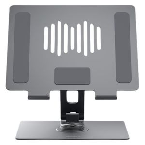  ستاند كمبيوتر محمول موماكس KH10E - قابل للطي - قابل للدوران - سلفر 