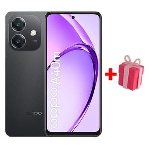  اوبو A40M - بشاشة 6.67 LCD, معدل التحديث 120 هيرتز - كوالكوم سنابدراجون 6s 4G الجيل الأول (ثماني النواة) - 5100 مللي امبير + صندوق هدايا يحتوي على شاحن محمول و بطاقة ضمان استبدال للشاشة و البطارية 