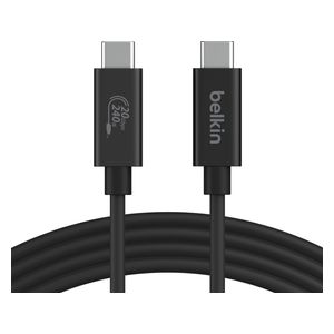 Belkin 2495 - Cable USB-C To USB-C - 240W - 2 M - Black