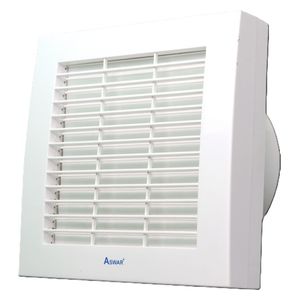  Aswar - Auto Shutter Exhaust Fan - 4 inches - 100% Copper Motor, ABS Front Cover, Low Noise - White 
