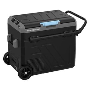  Powerology - Dual Compartment Smart Fridge & Freezer - 60L - 20800mAh Battery & PD 60W - Black 