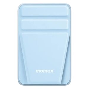  باور بانك مومـاكس - 10000 مللي أمبير - يدعم ماك سيف - شحن سريع 18 واط - ازرق 