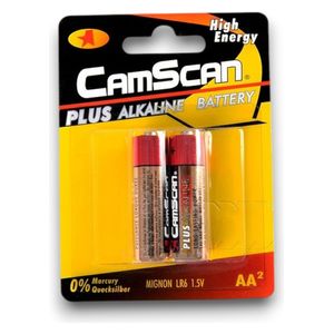 CamScan - Alkaline Battery -  AA (LR6) - 1.5V - Yellow