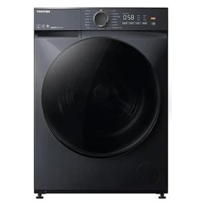 غسالة ملابس أمامية التحميل توشيبا - 10 كجم - أوتوماتيكية - 15 برنامج غسيل متنوع - TW-T21BU110UWBMG - رمادي
