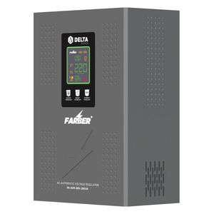  منظم فولتج فاربر - 20000 فولت أمبير - 50 امبير - رمادي 