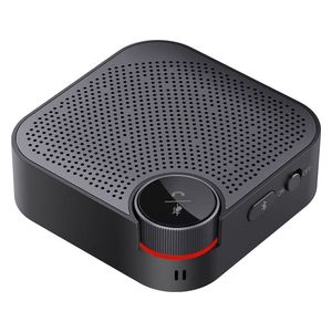  سبيكر صوت بلوتوث بورودو - مع مسافة تحدث 3 أمتار - ميكروفون متعدد الاتجاهات - أسود 