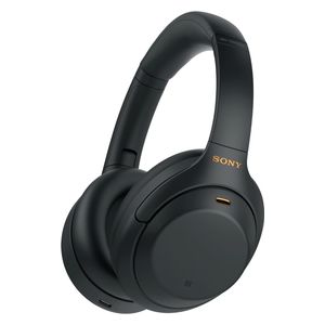 Sony WH-1000XM4 Premium Wireless Noise Cancelling Headphones - Long Battery Life Up to 30 hours of playback - Comfortable Design - Black 