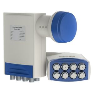  Aswar - LNB - IP66 IP Rating - 8 Ports - Blue 
