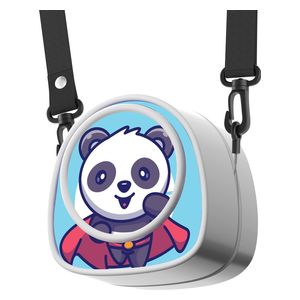  Porodo - Life Style Kids Portable Neck Fan - Adjustable lanyard for a secure and comfortable fit - Three programmable speed settings - Blue 