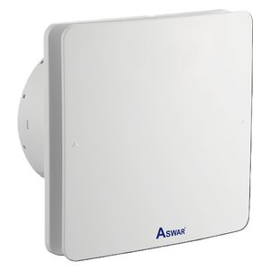 Aswar - Exhaust Fan - 4 Inches - Auto Shutter - White 