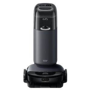 Anker Eufy Robot Vacuum Omni S1 - Always Clean Mop system with dual water reservoirs - Powerful 8,000Pa suction for deep cleaning - Black