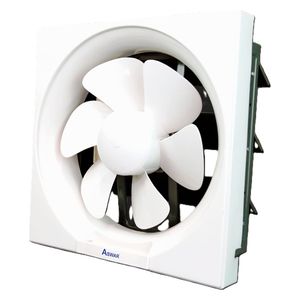  Aswar - Auto Shutter Exhaust Fan - 10 inches - 32W - 100% Copper Motor, Dual Pulley, Low Noise - White 