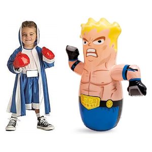  Intex 3D Bop Bag Inflatable Punching Toy - 94x74cm - Multi color 