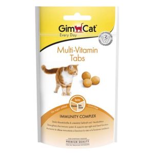 GimCat Multi-Vitamin Tabs for Cats - 40g