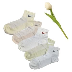  Nike Socks for Unisex - 5 pieces - Transparent 