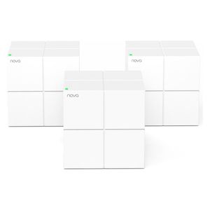  Tenda NOVA-MW6 - AC1200 Whole Home Mesh WiFi System - 3 pack - White 