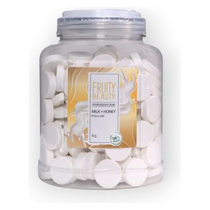  فروتي بيوتي مستحضر للعناية بالقدمين بالحليب والعسل, سبا القدم الفوار - 1 كغم 