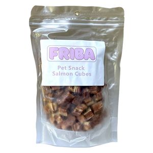  Friba Salmon Cubes Dog Snack - 200g 